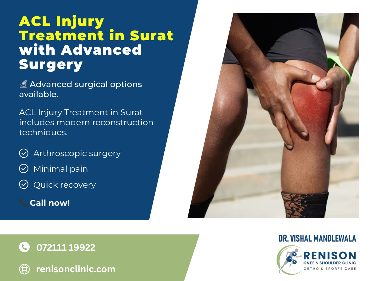 ACL Injury Treatment in Surat by Dr. Vishal Mandlewala