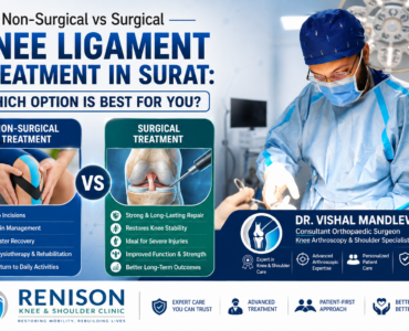 Non-Surgical vs Surgical Knee Ligament Treatment in Surat: Which Option Is Best for You?